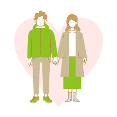 恋人になったカップル