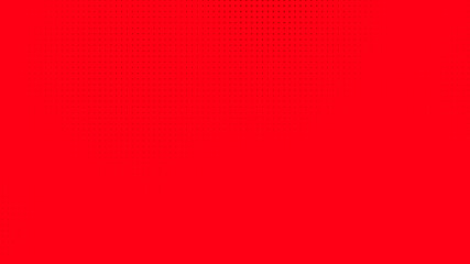 Dots halftone red color pattern gradient texture with technology digital background. Dots pop art comics with summer background.