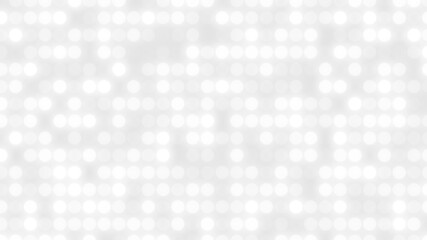 Dot white gray pattern gradient texture background. Abstract  technology big data digital background. 3d rendering.