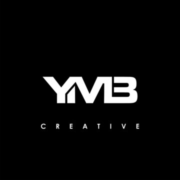 YMB Letter Initial Logo Design Template Vector Illustration