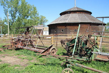 Outside The Round Barn, Fort Edmonton Park, Edmonton, Alberta