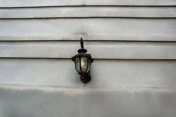 lamp on the wall