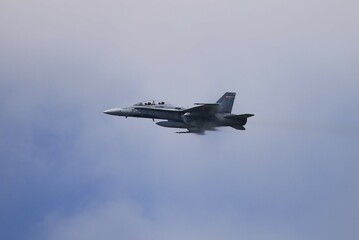 Fototapeta na wymiar F18 Jet fighter