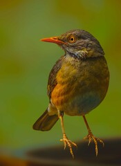 robin on a branch