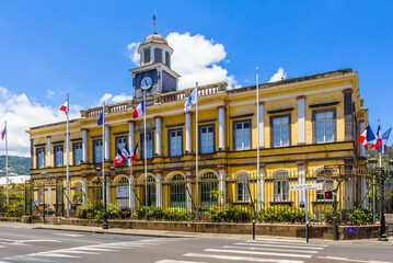 Mairie de Saint-Denis, île de la Réunion 