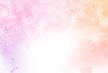 クリスマス　雪　冬　背景