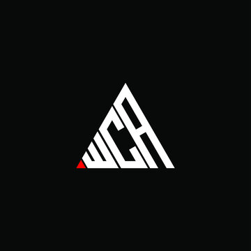 WCA letter logo creative design. WCA unique design
