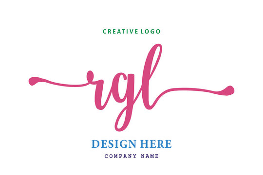 RGL lettering logo is simple, easy to understand and authoritative