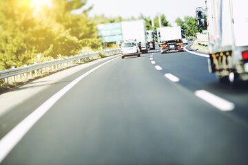 道路と交通イメージ
