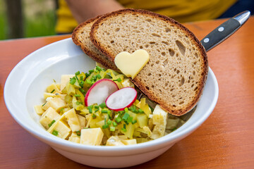 Kässalat - Bergkäse - Alpe - Alm - Allgäu - Brotzeit