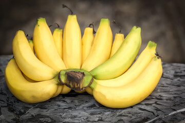 Ripe bananas