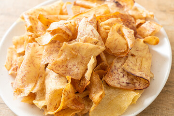 Crispy Sweet Taro Chips - snack