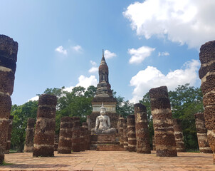 Fototapeta na wymiar Sukhothai National Park in Thailand
