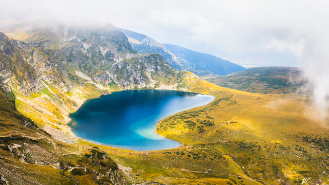 Kidney Lake Panorama in Rila