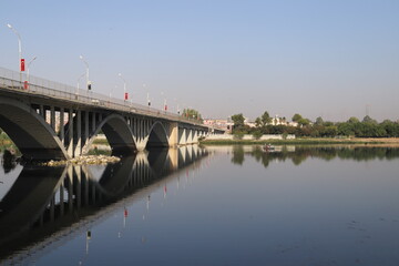 bridge over the river