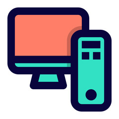 Computer Icon Illustration