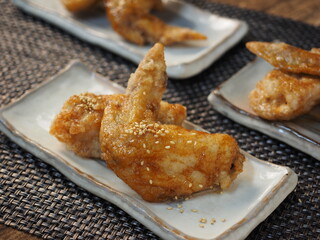 甘辛手羽先