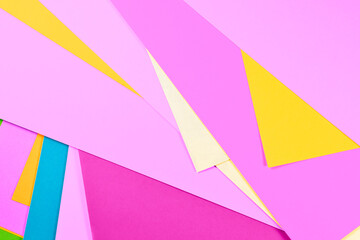 Multicolored paper background