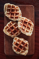Homemade Croissant Waffle (Croffle)