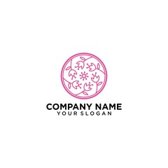 flower circle logo