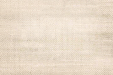 Brown sackcloth texture or background and empty space. Jute burlap canvas texture. Background for text and picture.