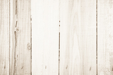 Obraz na płótnie Canvas Brown Wood texture background. Wood planks old of table top view grain hardwood panel floor. 