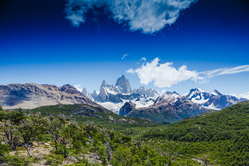 Majestic Fitz Roy Moutain, Patagonia, El Chalten, Argentina