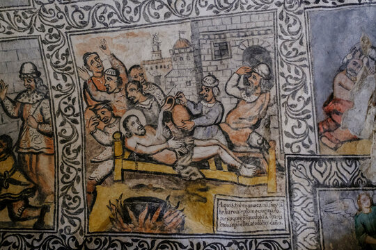 Cave Hermitage of San Bernab&eacute;, Ojo Guare&ntilde;a , Espinosa de los Monteros, Castilla y Leon, Spain