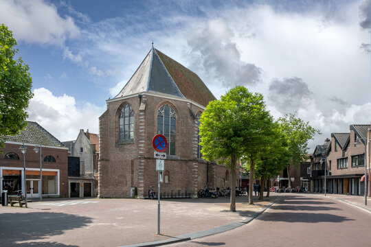 Agnietenkapel at the Nieuwe Markt in Gouda, Zuid-Holland province, The Netherlands