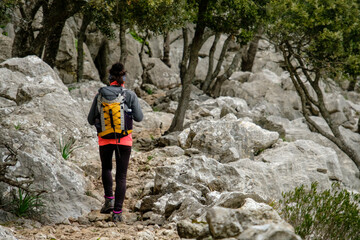 ruta de la Pedre en Sec, Tossals Verds, Paraje natural de la Serra de Tramuntana, Mallorca, balearic islands, Spain