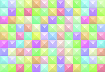 Colorful geometric
background. Mosaic tiles. Vector illustration. 