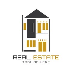 house sign vector illustration.