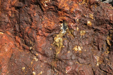 roche ferrugineuse