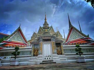 Fototapeta premium Scenery of Watpho Temple in Thailand