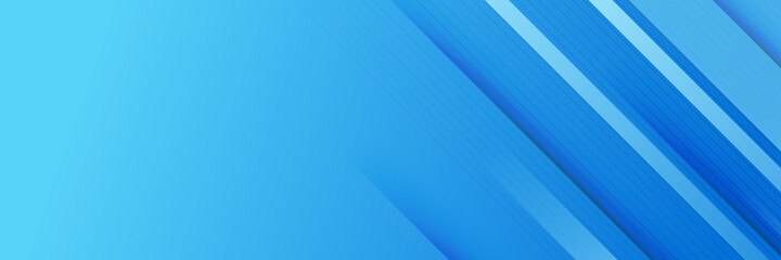 Light blue abstract banner background