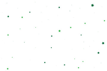 Stars Modern. Confetti Card. Tiny Starry Background. Texture Poster. Sparkling Symbol. Celebration Isolated. Glitter Anniversary. Falling Wallpaper. Universe Isolated.