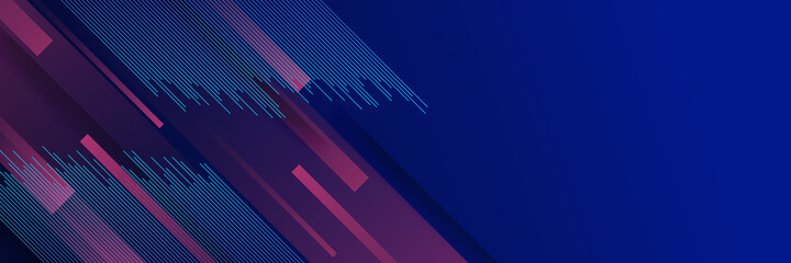 Blue social network background