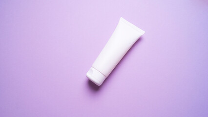 clean packaging of hand or face cream