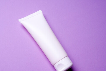 clean packaging of hand or face cream