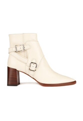 Women's white stylish boots