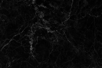 Black gray marble texture background with high resolution, counter top view of natural tiles stone in seamless glitter pattern and luxurious.