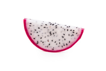 Dragon fruit isolated on white background