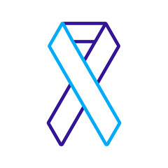 Aids vector icon. Medicine and healthcare sign