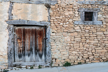 popular architecture of Castilian villages, spain