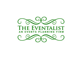Events Planning Logo or Icon Design Vector Image Template