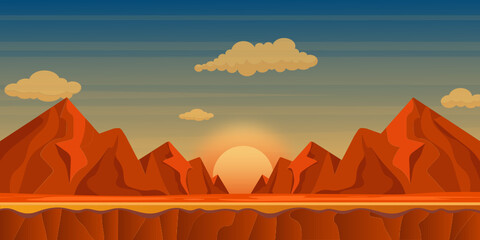 Mountains Background

