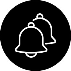 bell glyph icon