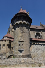 Fototapeta premium Burg Kreuzenstein, Leobendorf, Österreich, 17.06.2021