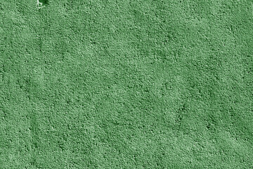 Cement wall texture in green color.