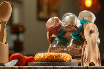 Batata recheada , queijo , calabresa , carne , presunto , palmito